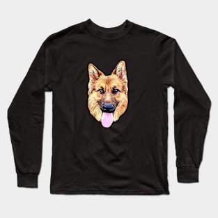 German Shepherd Light Beauty Long Sleeve T-Shirt